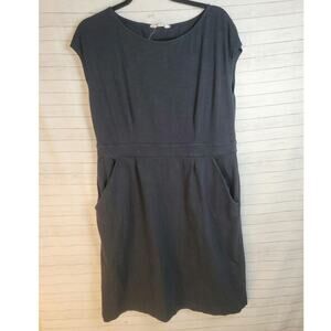 BODEN FLORRIE JERSEY DRESS IN BLACK, SZ 14R